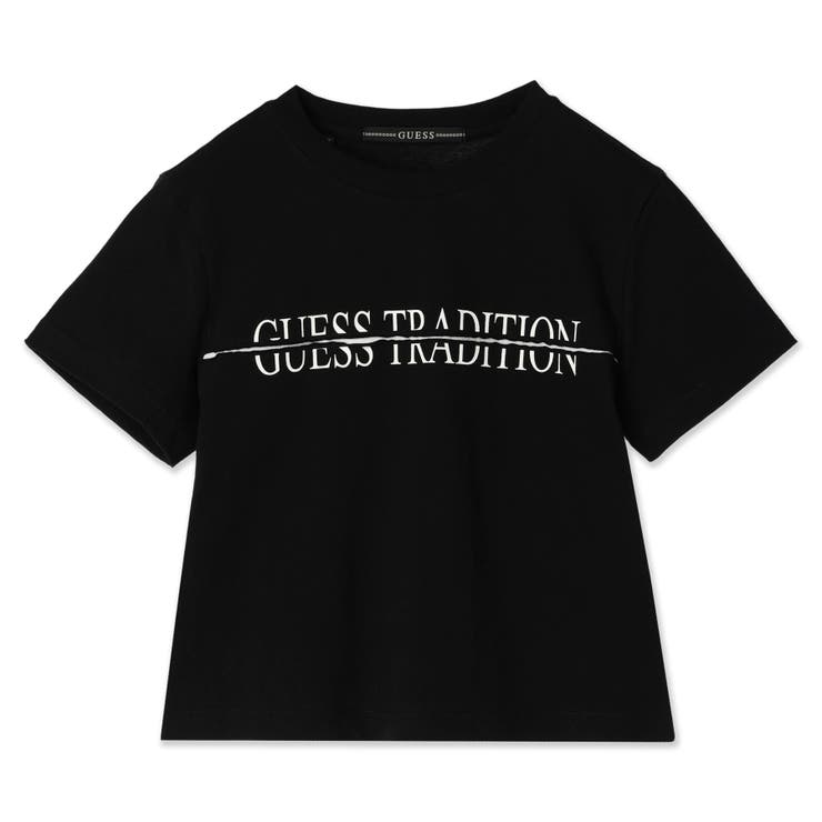 コレクション ゲス tシャツ 黒 コーデ