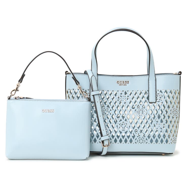 AQU | [GUESS] LETTY 2 In 1 Mini Tote | GUESS【WOMEN】