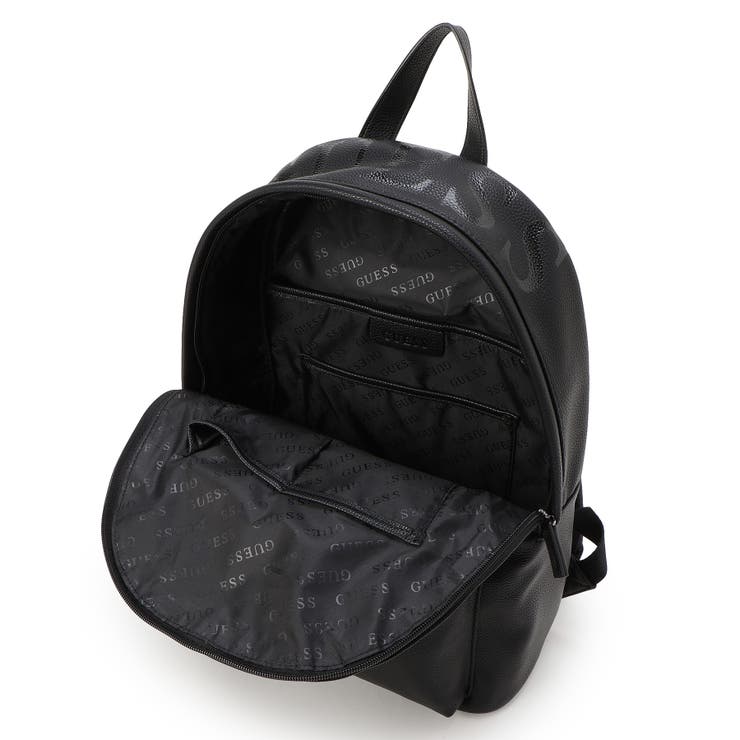 【新品】GUESSゲス リュックサック 袋付き 合成皮革 黒 ブラック バックパック/リュック | GUESS(ゲス) JAPAN 公式オンライン