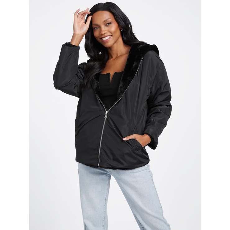 GUESS] Fatima Reversable Jkt[品番：GUEW0008587]｜GUESS【WOMEN