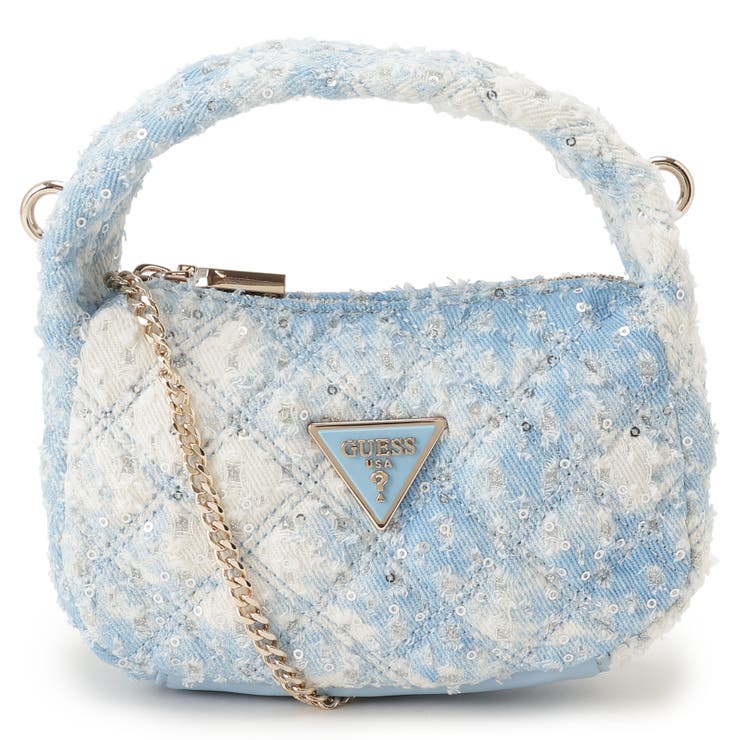 ショルダーバッグ・ポシェット Guess RIANEE QUILT Mini Flap Quilt Bag HO1A3A62 ショルダーバッグ・ポシェット Guess RIANEE QUILT Mini Flap