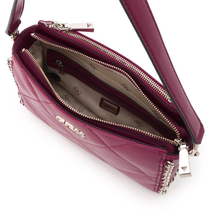 [GUESS] KHATIA Top Zip Shoulder Bag[品番：GUEW0006752]｜GUESS【WOMEN】（ゲス）の