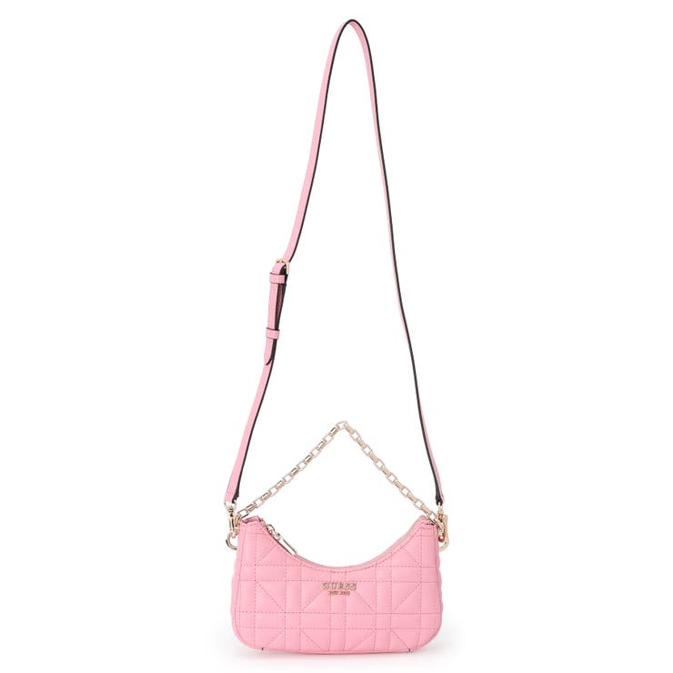 【GUESS ゲス】ASSIA ソフトキルティングミニホボバック-Ivory GUESS ゲス】ASSIA ソフトキルティングミニホボバック-Ivory