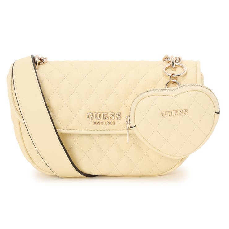 YEL | [GUESS] ATABEY Convertible Xbody Flap | GUESS【WOMEN】