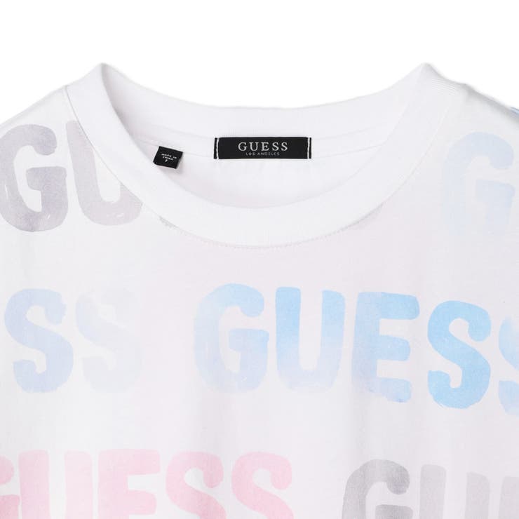 WHT】[GUESS] Logo Tee[品番：GUEW0008637]｜GUESS【WOMEN】（ゲス）の