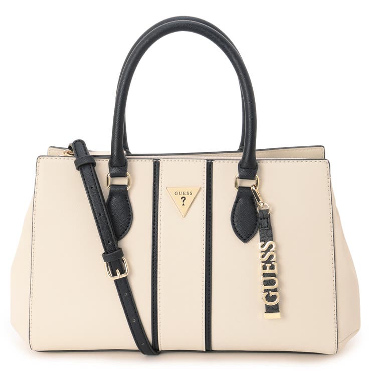 SML | [GUESS] FIONA Satchel | GUESS【WOMEN】