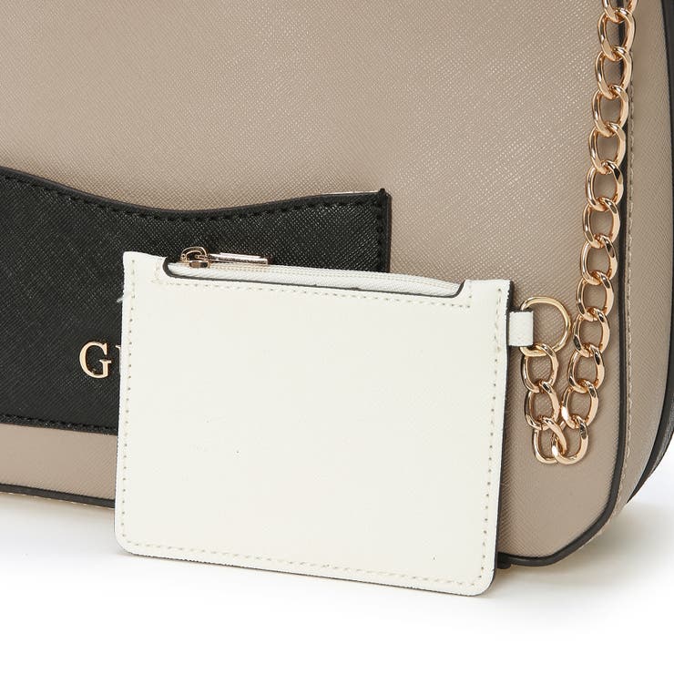 GUESS] TANA Top Zip Shoulder ハンドバッグ[品番：GUEW0009893