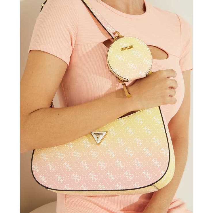 GUESS] ALEXIE Top Zip Shoulder Bag[品番：GUEW0007343]｜GUESS