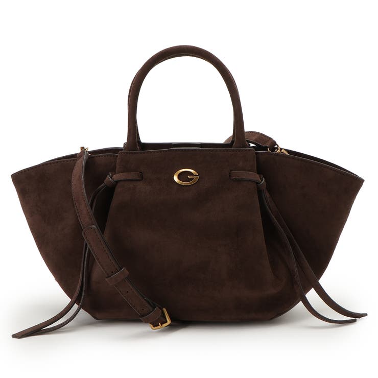 ESP | [GUESS] ALLEGRA Satchel | GUESS【WOMEN】