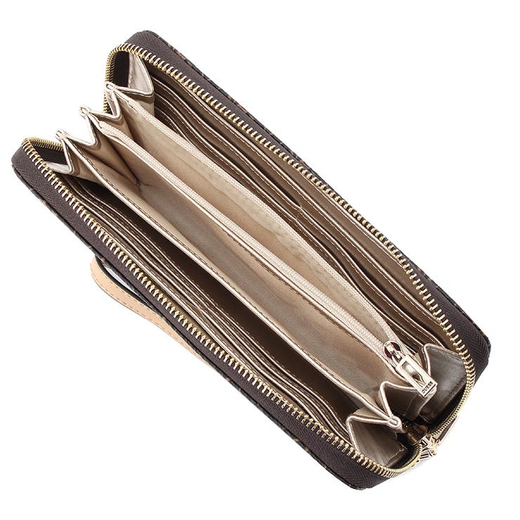 [GUESS] KAMRYN LARGE ZIP AROUND WALLET[品番：GUEW0001554]｜GUESS【WOMEN】（ゲス