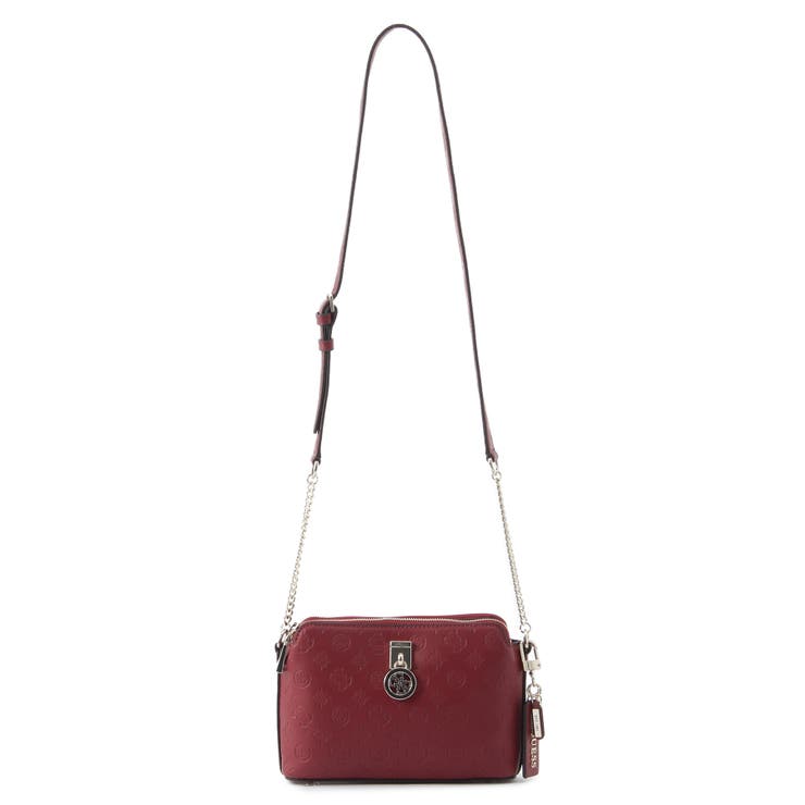 GUESS] NINNETTE Double Zip Crossbody[品番：GUEW0005518]｜GUESS
