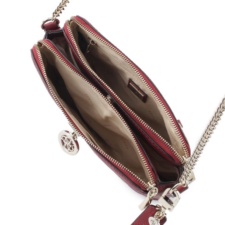 [GUESS] Double Zip Crossbody[品番：GUEW0005518]｜GUESS【WOMEN】（ゲス）の