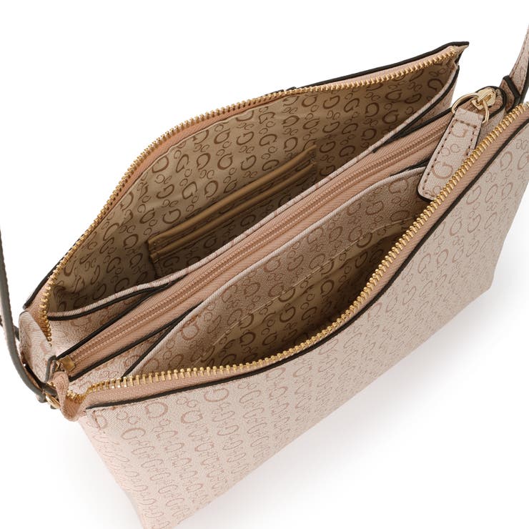 美品 GUESS ゲス 金ボタン ダブルボタン ナポレオンコート キャメル M ゲス GUESS LEWISTOWN Double Zip Crossbody （WML