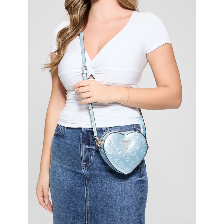 [GUESS] ARNELA Mini Heart Bag ショルダーバッグ | GUESS【WOMEN】 | 詳細画像13 