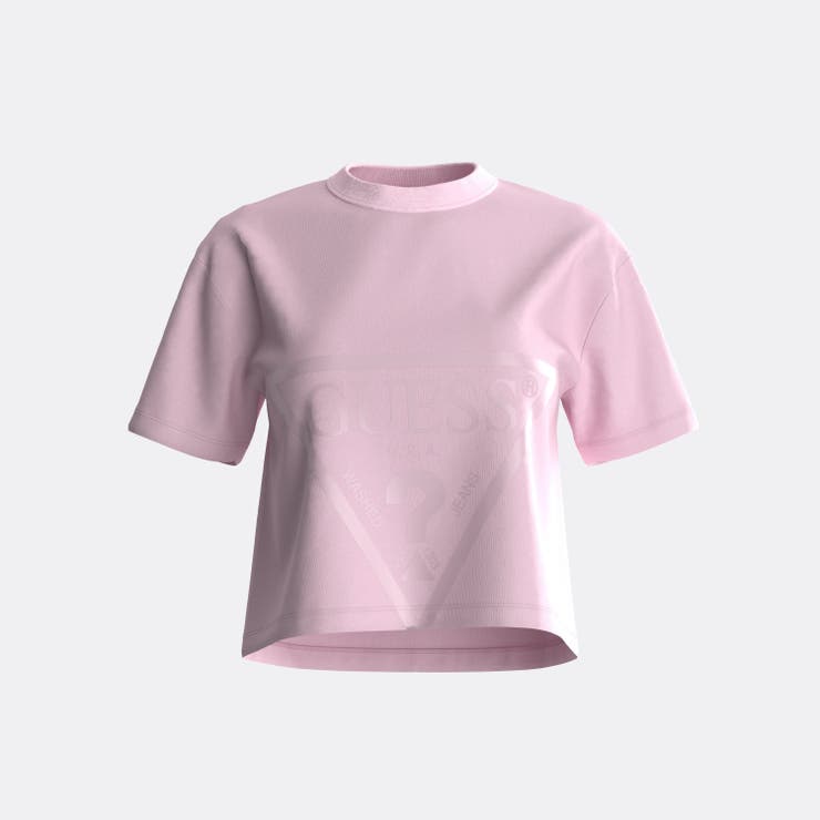 G6K9 | [GUESS] Adele Crop Tee | GUESS【WOMEN】