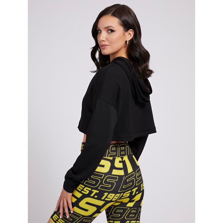 [GUESS] Eco Cathryn Cropped Hoodie | GUESS【WOMEN】 | 詳細画像2 