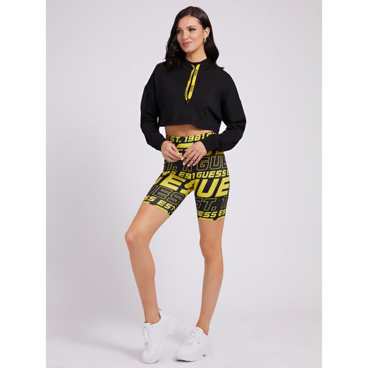 [GUESS] Eco Cathryn Cropped Hoodie | GUESS【WOMEN】 | 詳細画像4 