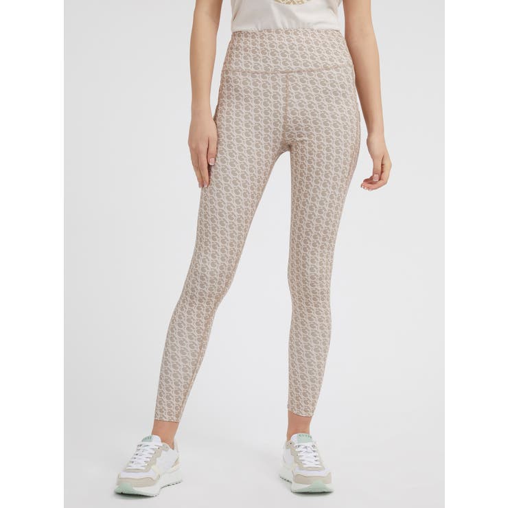 P17X | [GUESS] Logomania Leggings | GUESS【WOMEN】