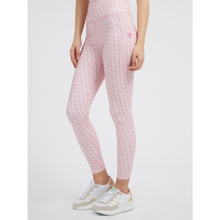 P64E | [GUESS] Logomania Leggings | GUESS【WOMEN】