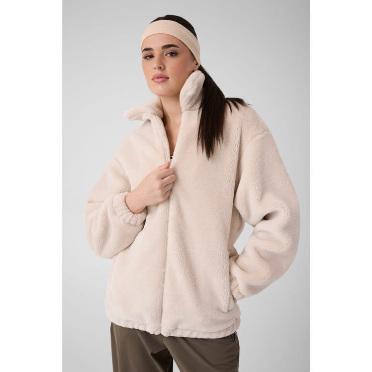 [GUESS] AMALIA Sherpa Zip Sweat | GUESS【WOMEN】 | 詳細画像2 