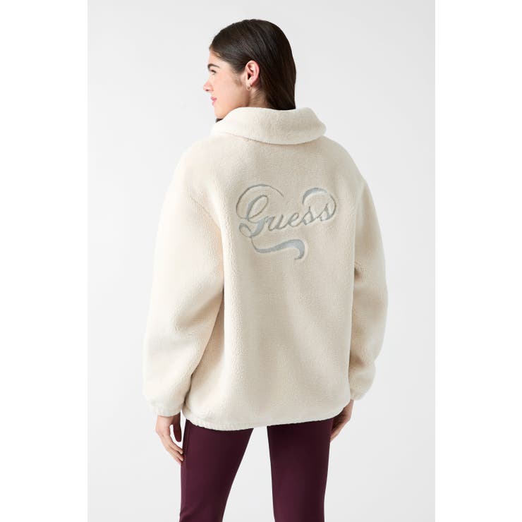 [GUESS] AMALIA Sherpa Zip Sweat | GUESS【WOMEN】 | 詳細画像7 