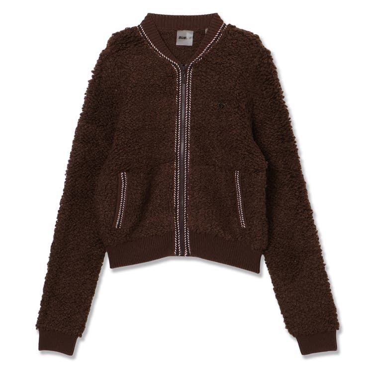 A11R | [GUESS] EMMA Bomber Sweater | GUESS【WOMEN】