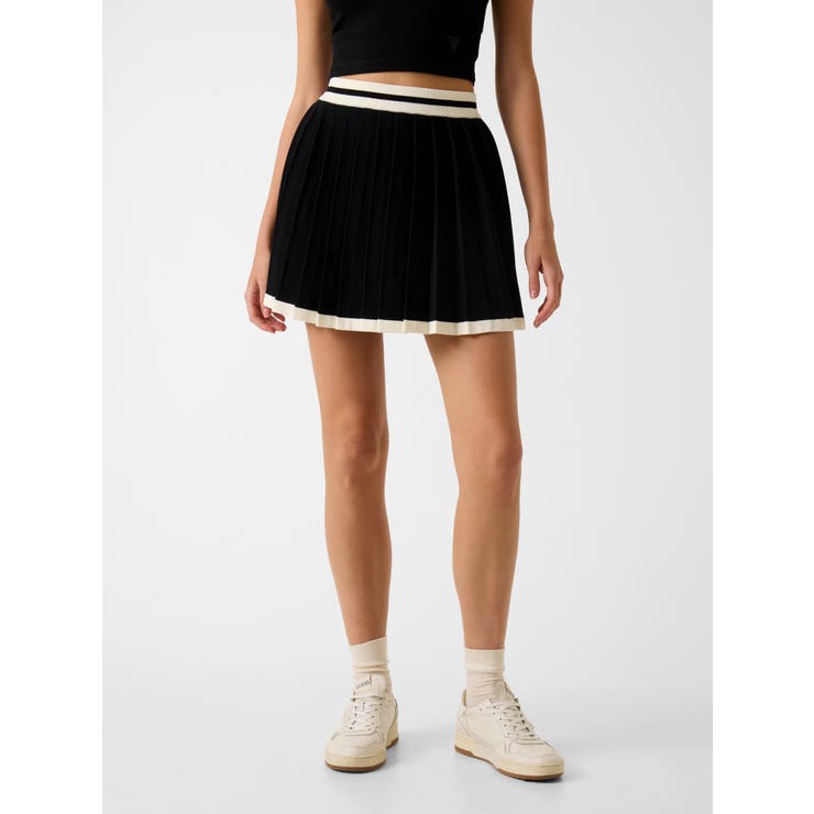 JBLK | [GUESS] GABRY Pleated | GUESS【WOMEN】