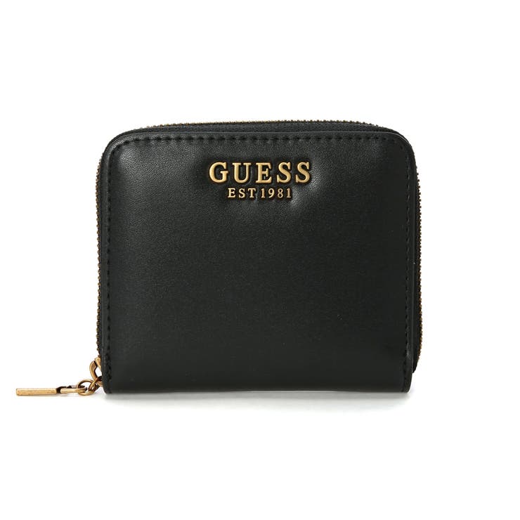 BLA | [GUESS] LAUREL Small Zip Around Wallet | GUESS【WOMEN】