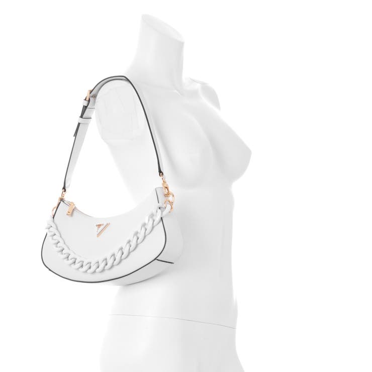 [GUESS] CORINA Top Zip Shoulder Bag