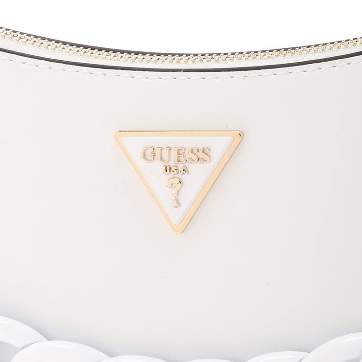 BLA】[GUESS] CORINA Top Zip Shoulder Bag[品番：GUEW0008057]｜GUESS