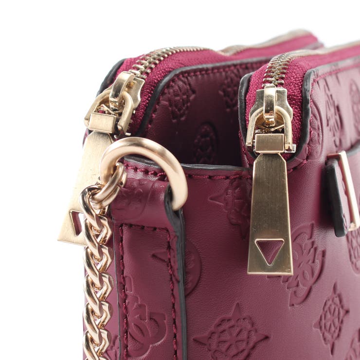 [GUESS] BEA Double Zip Crossbody Bag[品番：GUEW0006318]｜GUESS【WOMEN】（ゲス）の