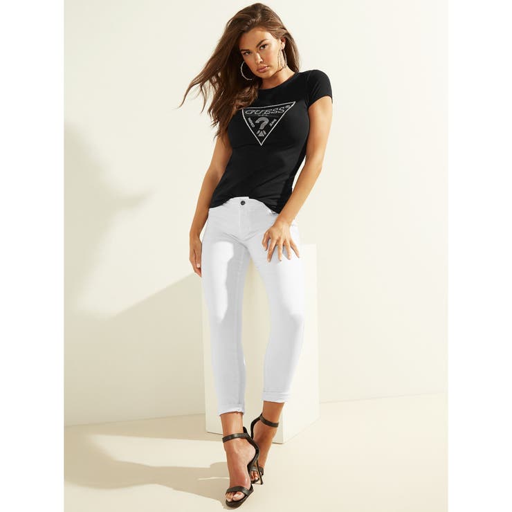 ゲス Guess 【 Crystal Easy T Ld09 Women 】 ファッション レディースファッション トップス Tシャツ カットソー レディ GUESS(ゲス) JAPAN 公式オンラインストア | GUESS JAPAN