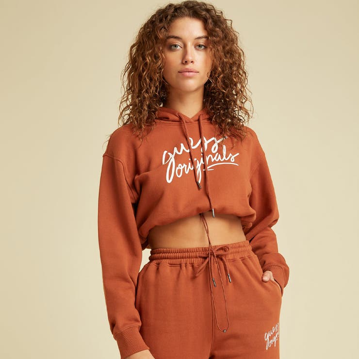 GUESS] GUESS Originals Cropped Hoodie[品番：GUEW0006500]｜GUESS  OUTLET【WOMEN】（ゲスアウトレット）のレディースファッション通販｜SHOPLIST（ショップリスト）