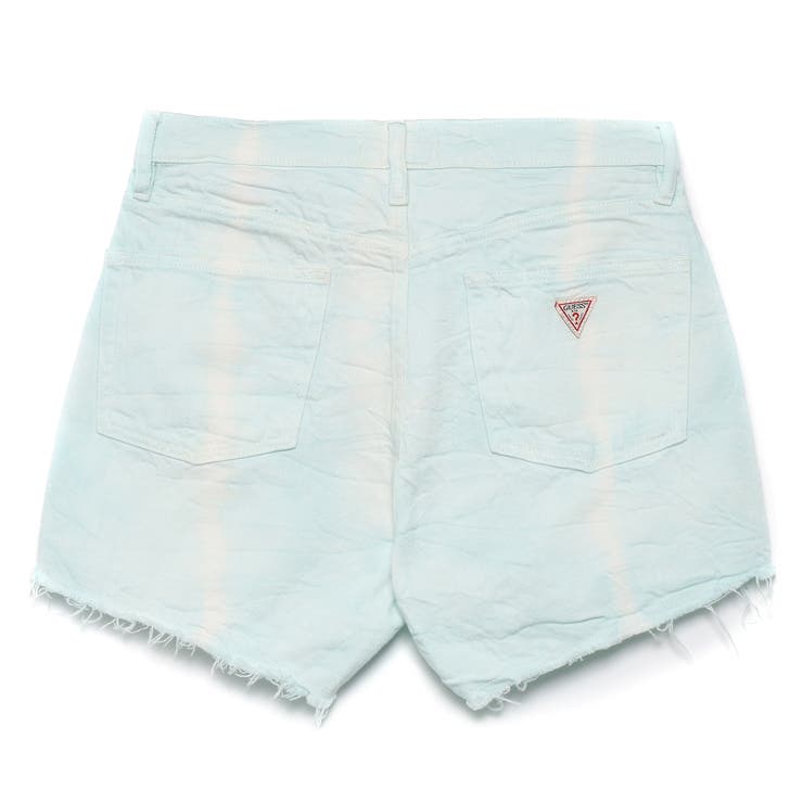 guess white denim shorts