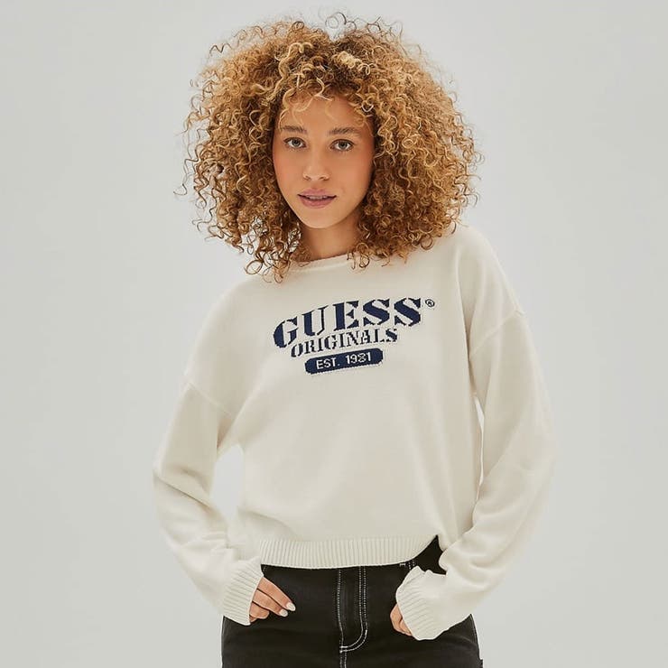 [GUESS] GUESS Originals Logo Sweater | GUESS OUTLET【WOMEN】 | 詳細画像1 