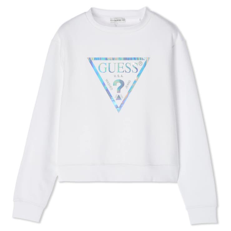 Guess Laila Triangle Logo Sweat 品番 Guew Guess Women ゲス のレディース ファッション通販 Shoplist ショップリスト