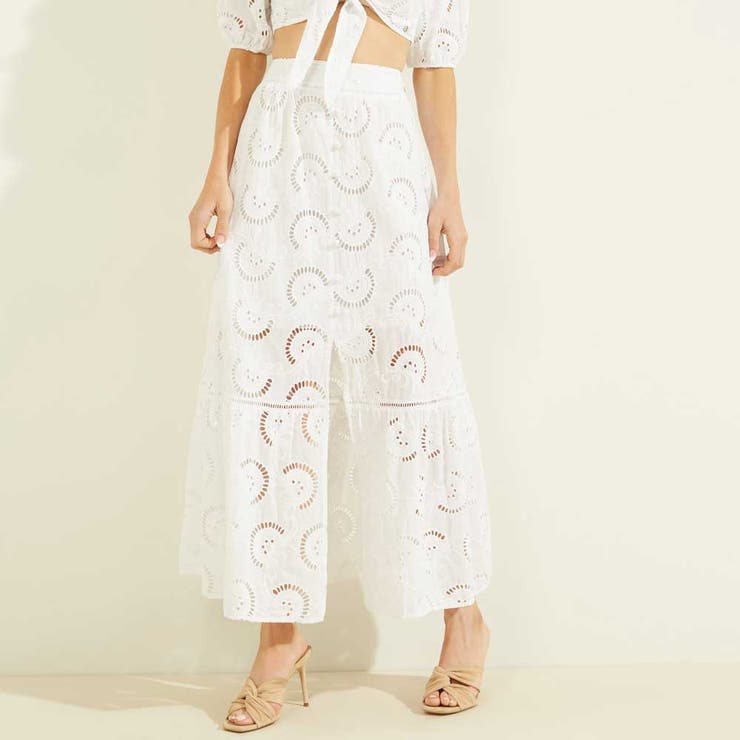 G011 | [GUESS] Smeralda Skirt | GUESS【WOMEN】