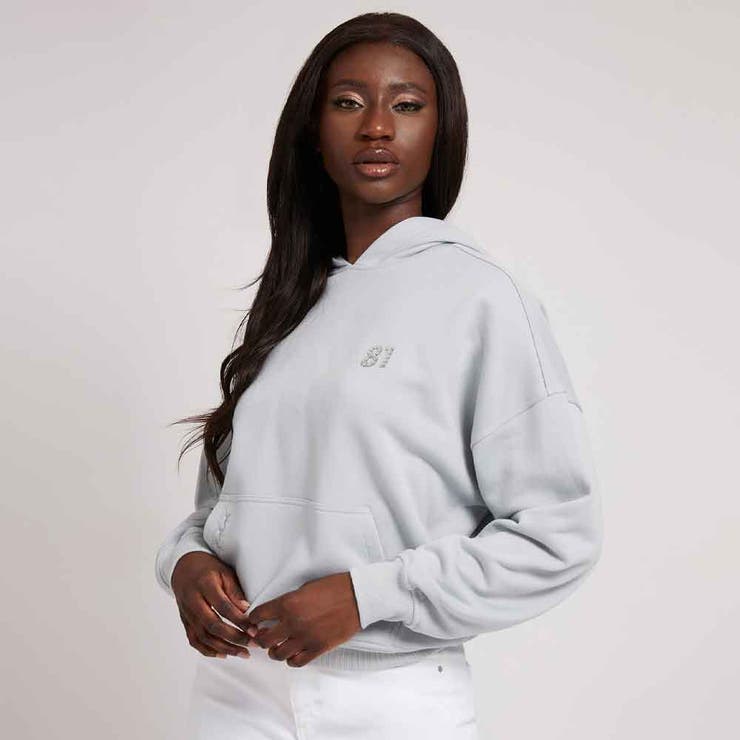 GUESS Back Triangle Logo Hoodie GUEW0006927 GUESS WOMEN SHOPLIST