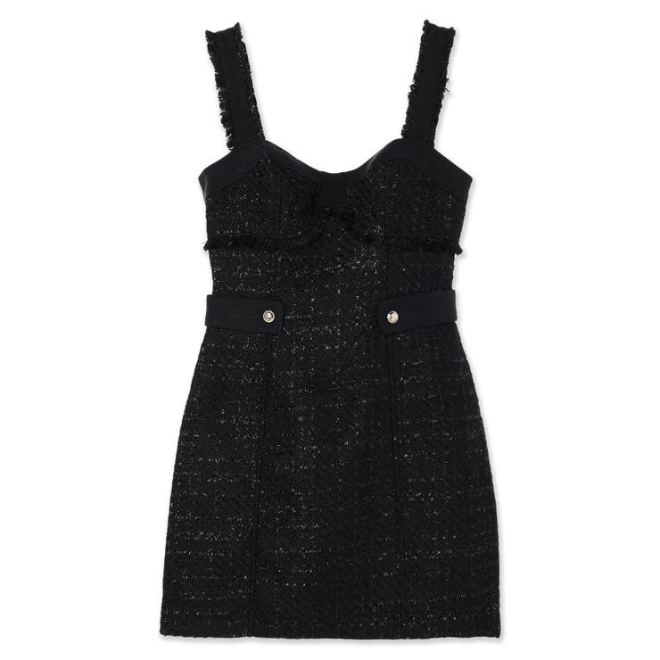 GUESS] Clarissa Metallic Tweed Dress[品番：GUEW0008927]｜GUESS