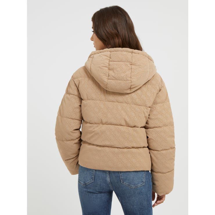 GUESS] 4G Logo Hooded Puffa Jacket[品番：GUEW0008910]｜GUESS