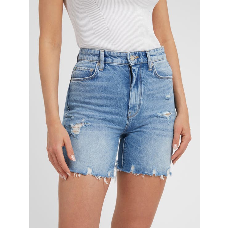 GUESS] 80s Pedal Denim Shorts[品番：GUEW0008706]｜GUESS【WOMEN