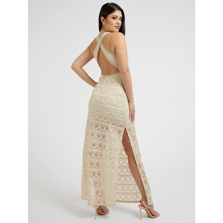 [GUESS] Liza Lace Maxi Dress