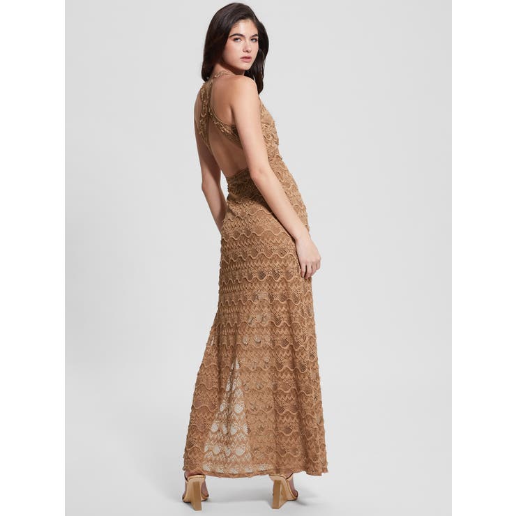 [GUESS] Liza Lace Maxi Dress