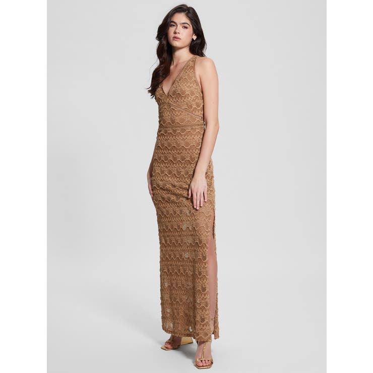 GUESS] Liza Lace Maxi Dress[品番：GUEW0008369]｜GUESS【WOMEN