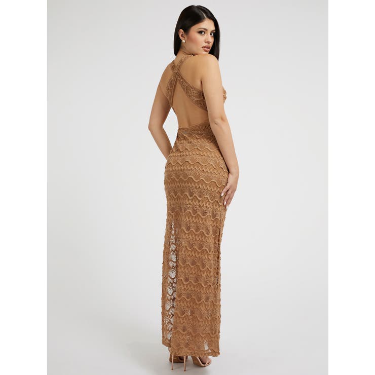 [GUESS] Liza Lace Maxi Dress