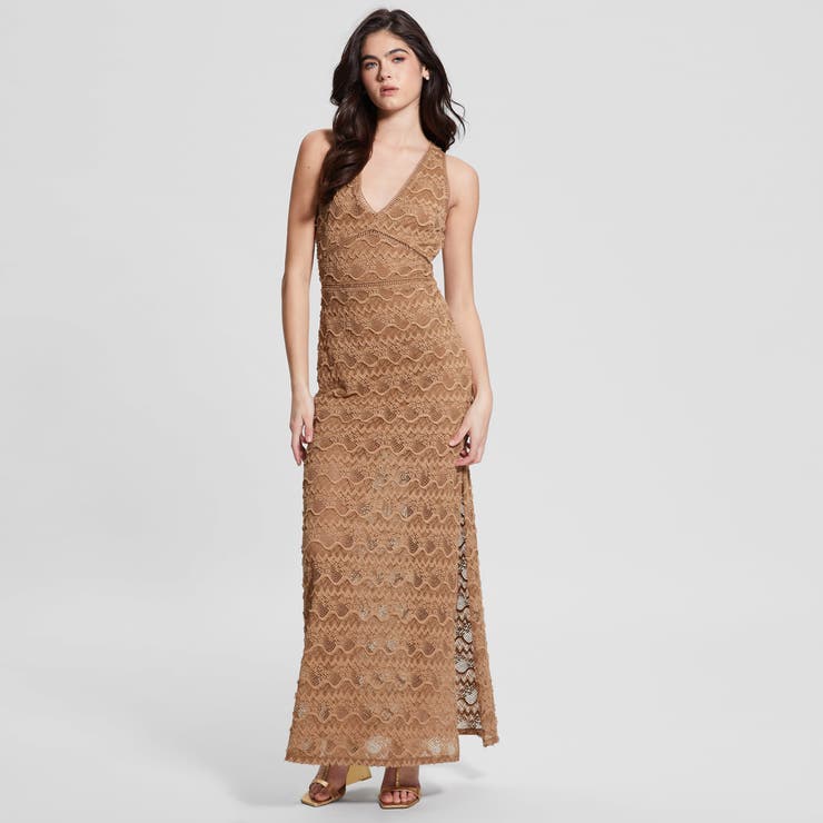 [GUESS] Liza Lace Maxi Dress