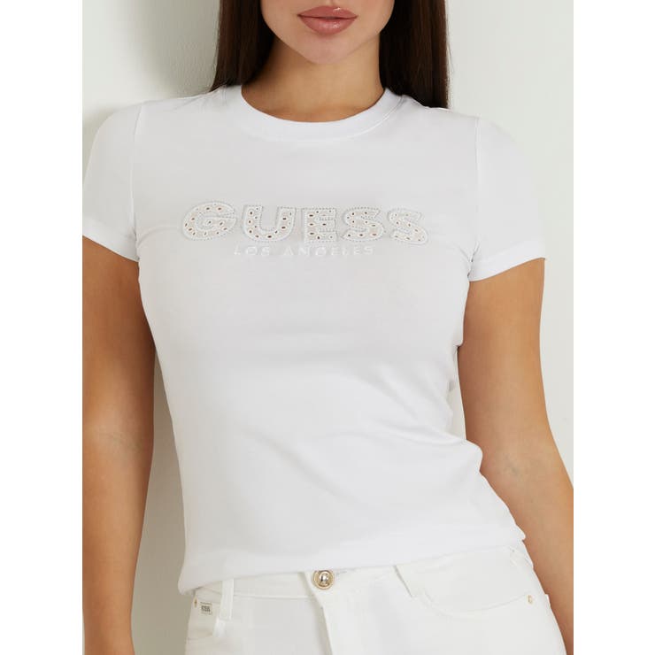 GUESS] SS Cn Sangallo Tee[品番：GUEW0009305]｜GUESS【WOMEN】（ゲス