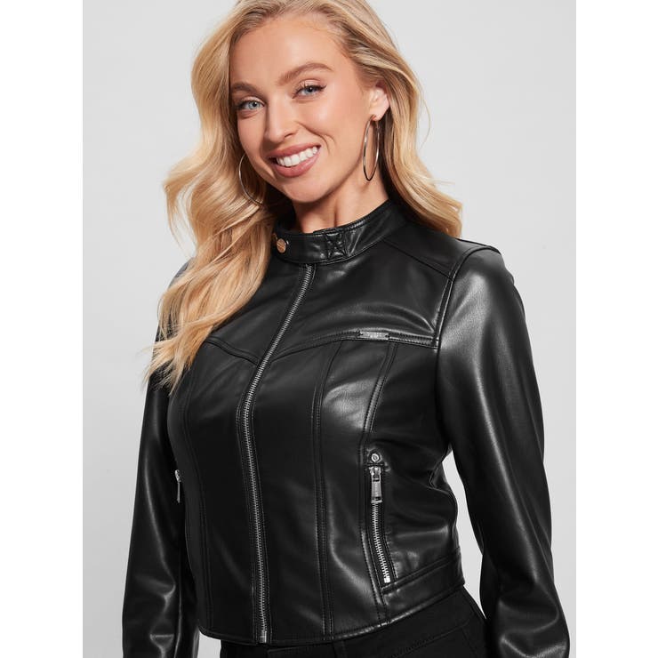 GUESS] ANITA Moto Jacket[品番：GUEW0009374]｜GUESS【WOMEN
