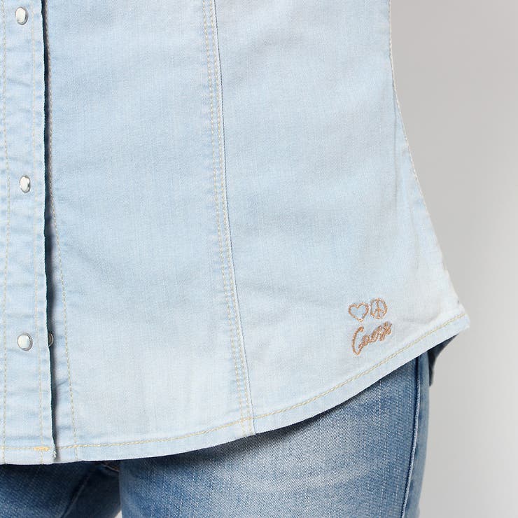 GUESS LALIMA DENIM SHIRT GUEW0000092 GUESS WOMEN SHOPLIST