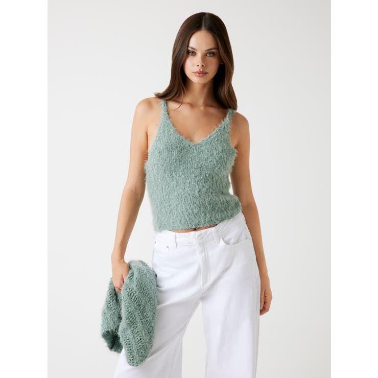 [GUESS] SL Double Vn Bea Tank タンクトップ | GUESS【WOMEN】 | 詳細画像10 